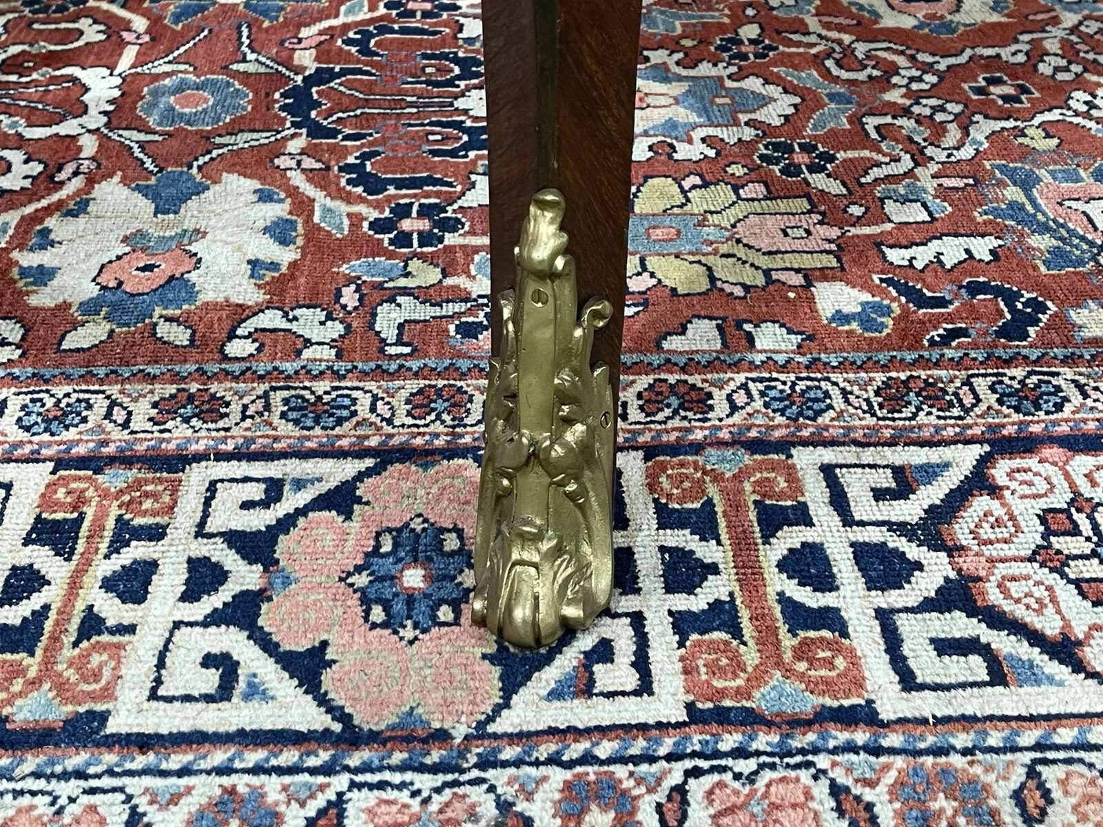 Regency style desk and armchair from the Napoleon III period - late 19th century