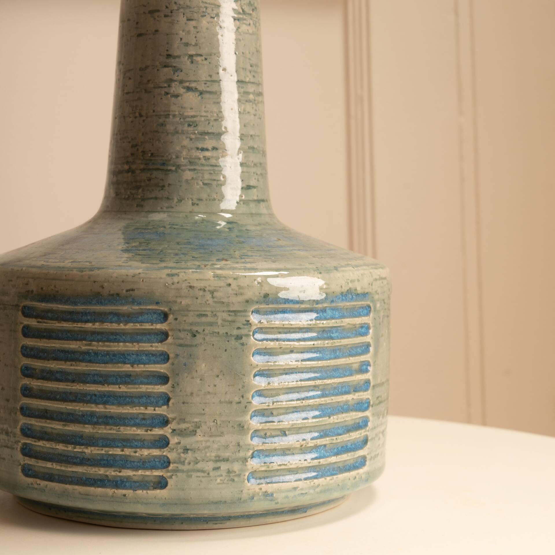 Palshus chamotte lamp - Denmark 1960s