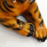 Reclining Tiger Sculpture