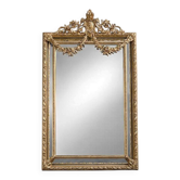 Important mirror with parcloses, Louis XVI style – late 19th century