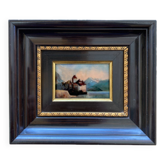 Limoges art enamels signed Nicole Cardinalaux