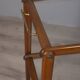 VINTAGE 1960S FOOD TROLLEY IN WOOD AND GLASS, ITALIAN DESIGN