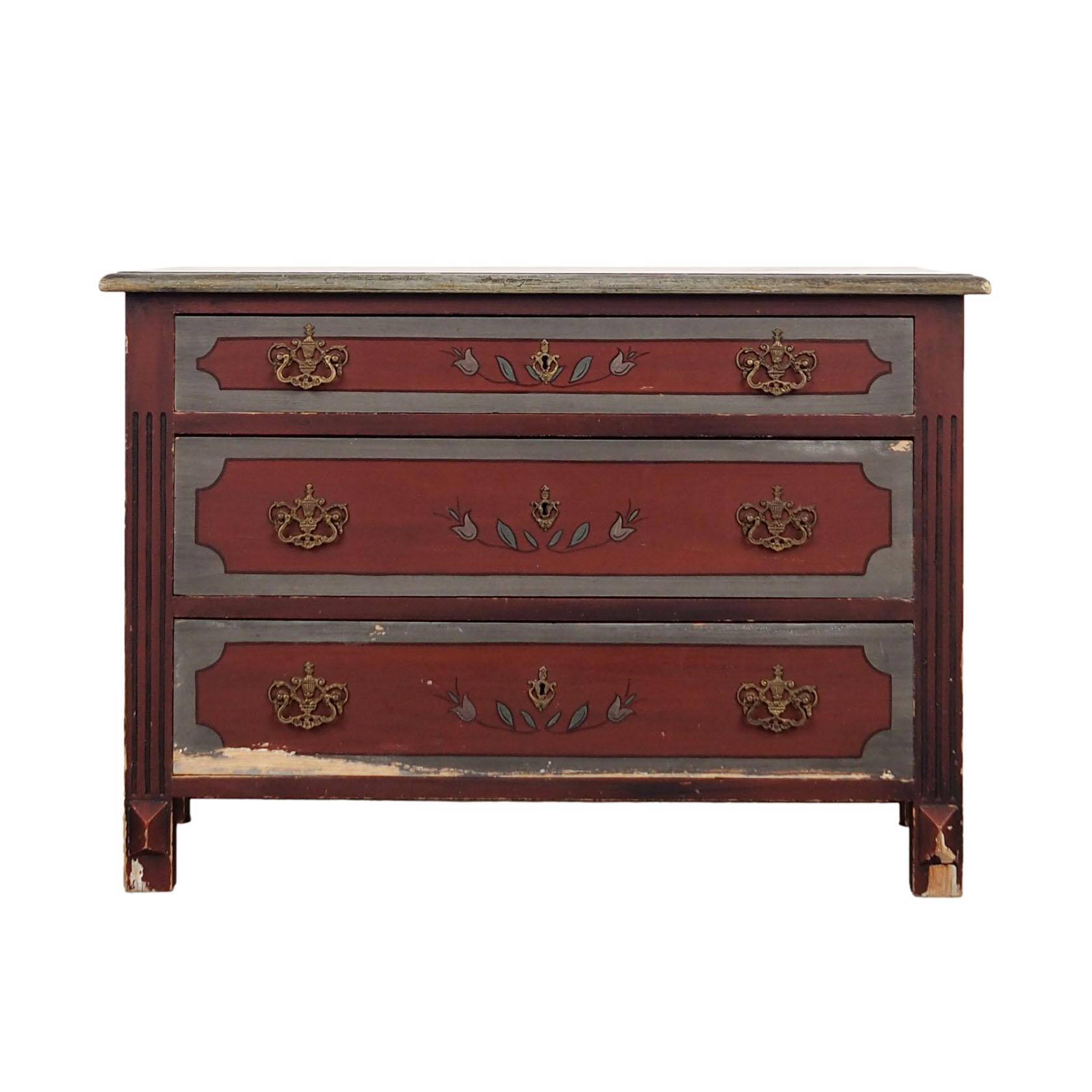 Pine chest of drawers, Danish design, 1950s, production: Denmark