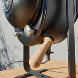 Black Cremer projector with wooden handle and pursuit