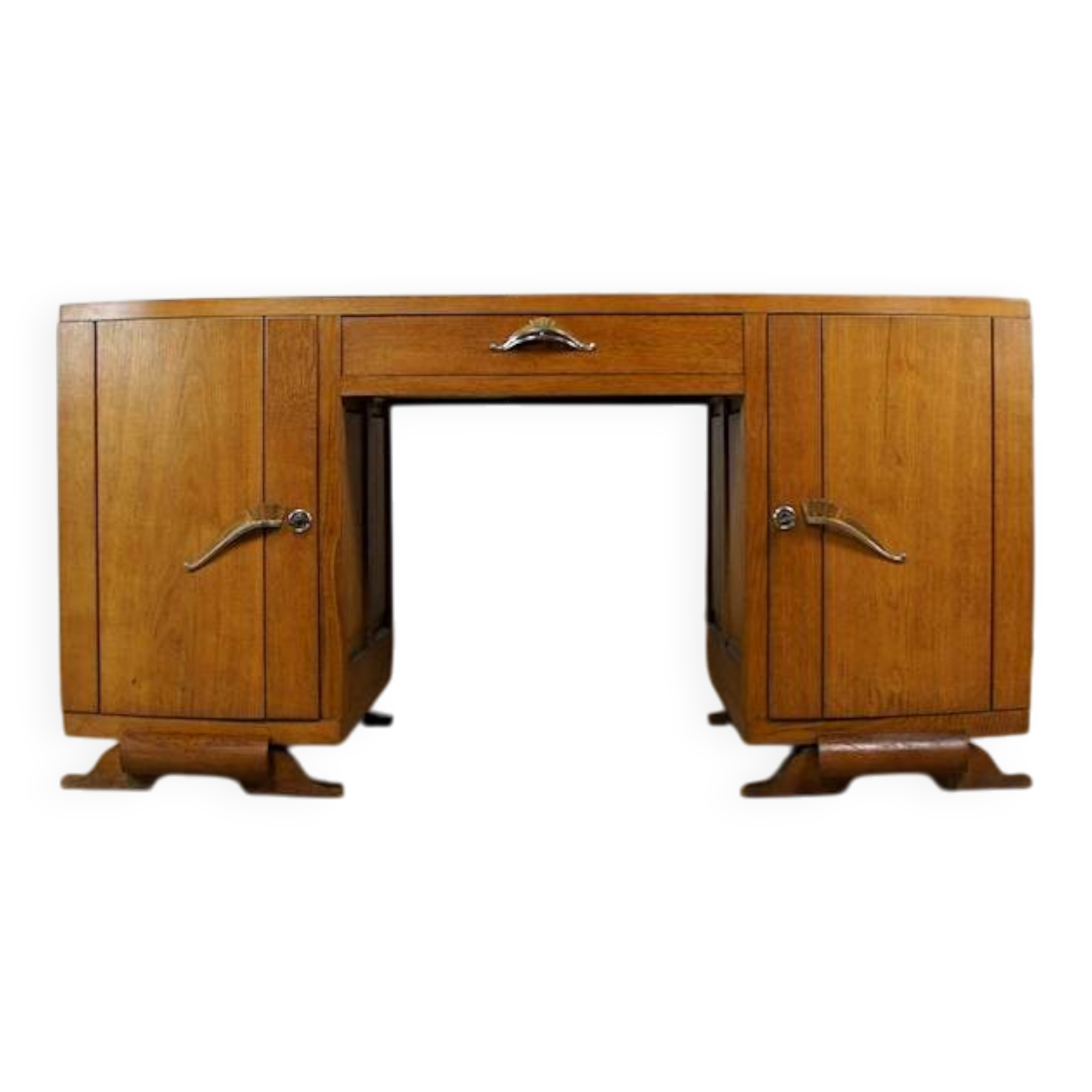 Bureau Art-Déco galbé 1930-1940