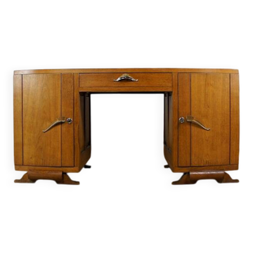 Art Deco Curved Desk 1930 / 1940