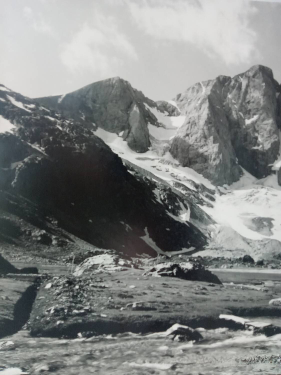 Photo des Pyrénées à Cauterets, années 60