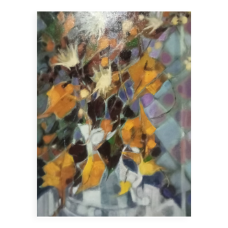 Tableau  signé Andrieu jacquelines