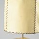 Travertine and parchment lamp, Italy, circa 1970