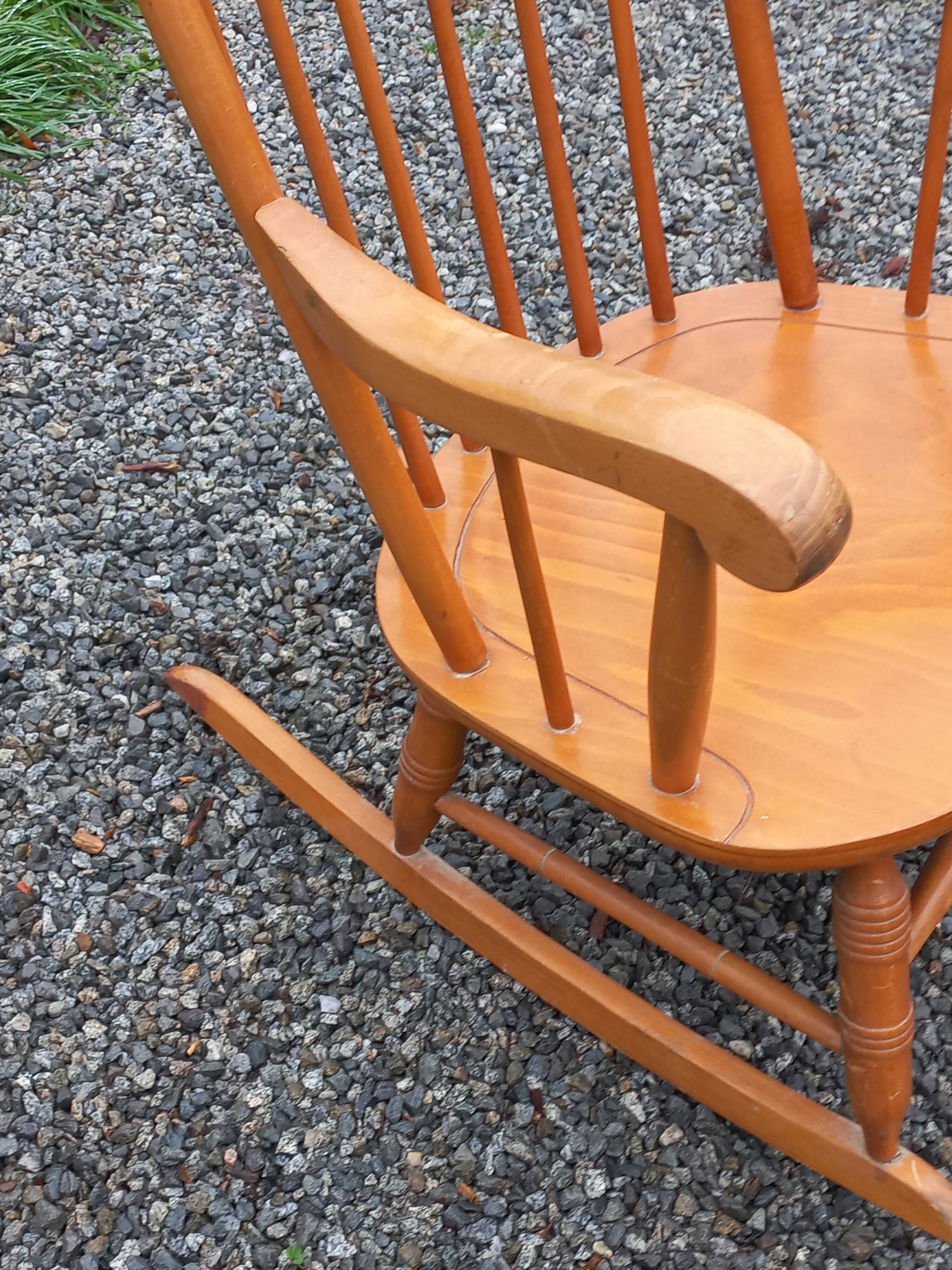 1970s Scandinavian style rocking chair