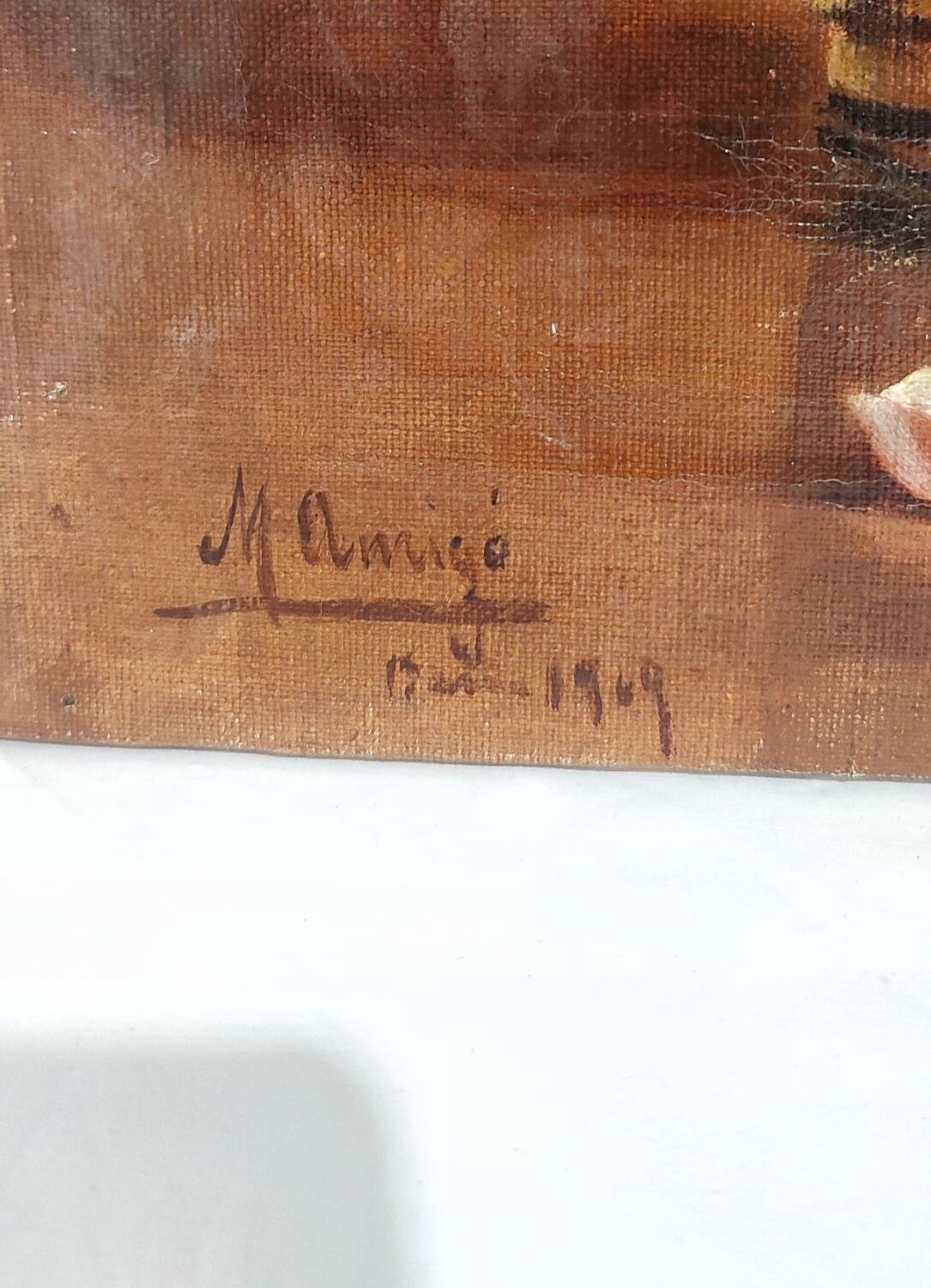 Óleo sobre lienzo. España, 1909.