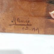 Oleo sur Lienzo. Espagne, 1909.