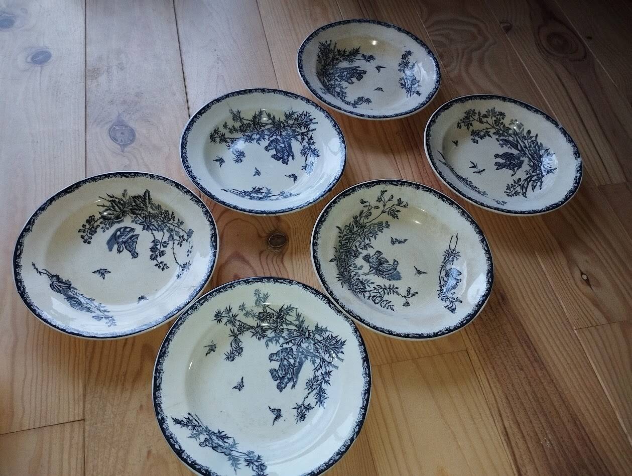 Deep Plates "Terre de Fer – The Chicks" (6 pieces)