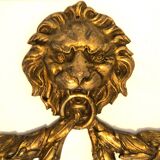 Lion Ornament Gilt Bronze