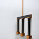 Luminaire tchécoslovaque, brutalisme, années 1970