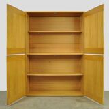 Vintage italian cabinet from the 20th century in beech wood by ibisco, 1970