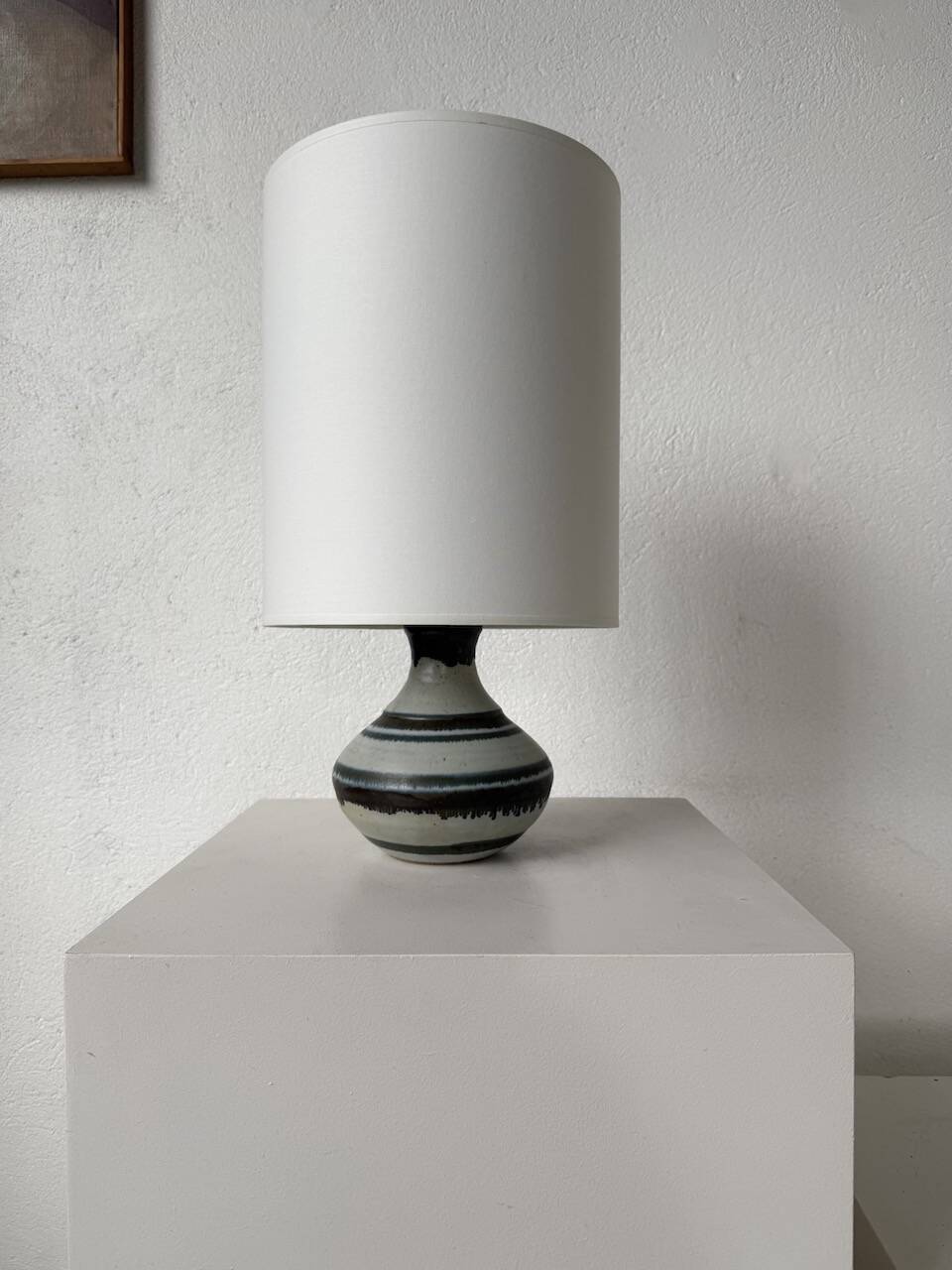 Vallauris ceramic table lamp from the 60s