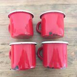 Cups emaillees