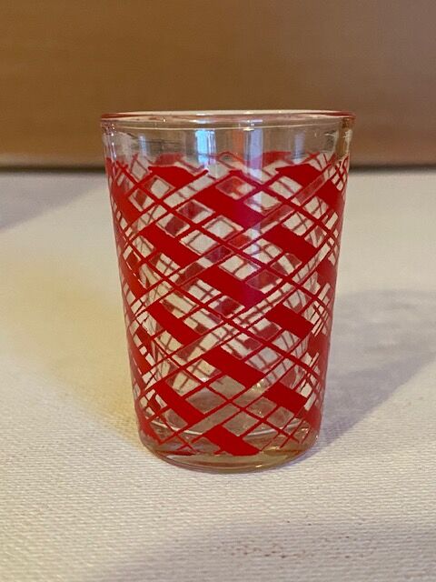 Carafe à liqueur et ses 4 verres vintage année 70