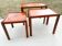 Vintage nesting tables from the 1970s.