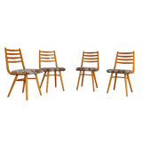 Dining chairs by Jitona Czechoslovakia 1970s