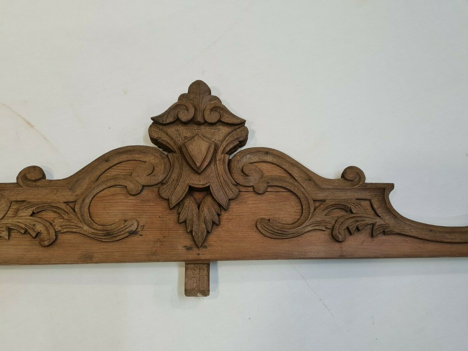 Wooden pediment