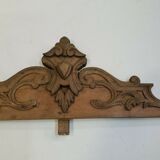Wooden pediment