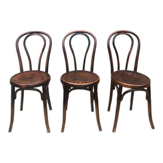 3 chairs bistrot fishel