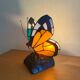 Lampe papillon style Tiffany en vitrail