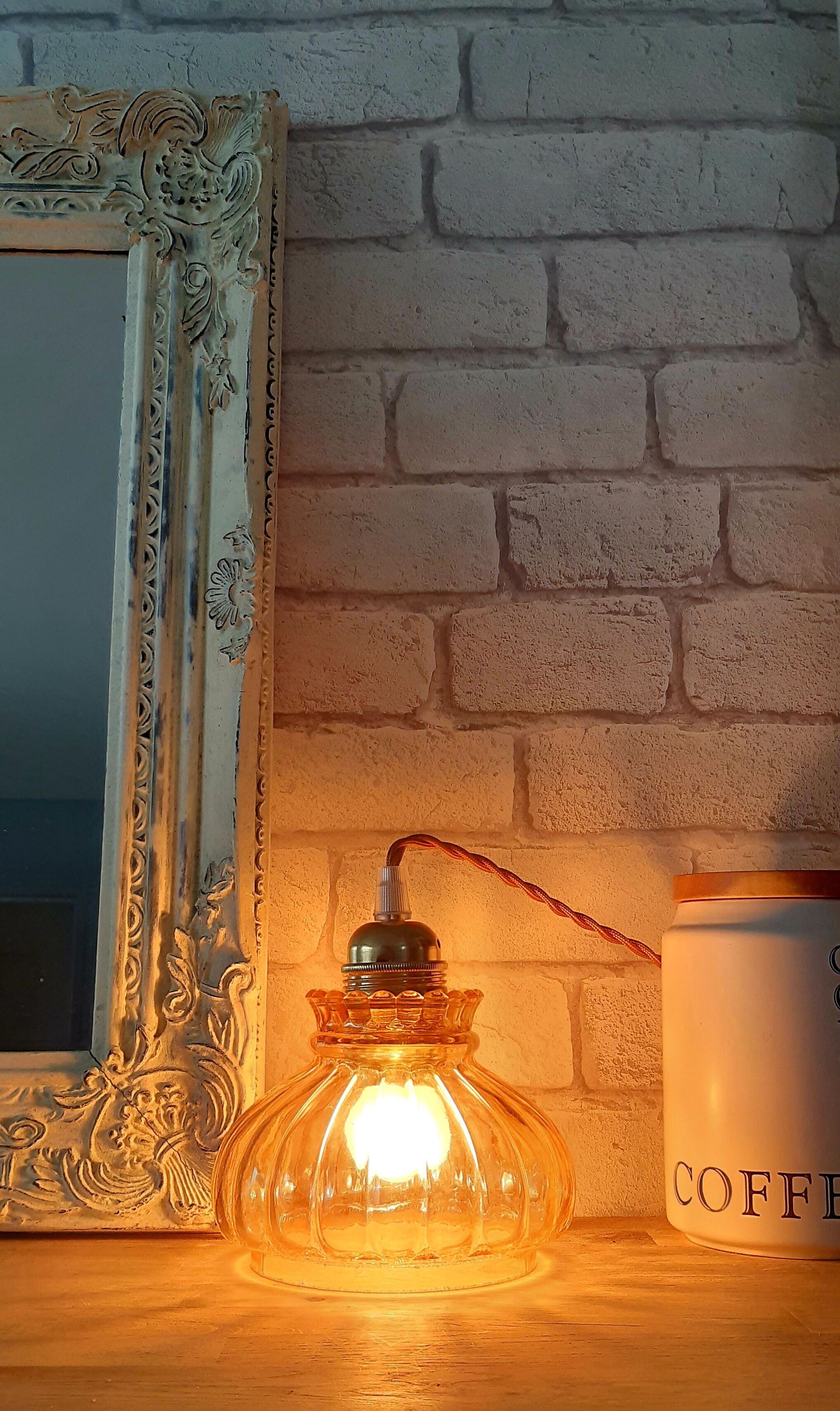 Amber vintage walker