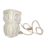 Albert Tormos lamp carved stone vintage owl owl