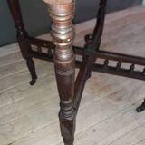 Side table in mahogany