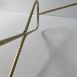 ANTIQUE BRASS AND PRISMATIC GLASS PENDANT LAMP XXL