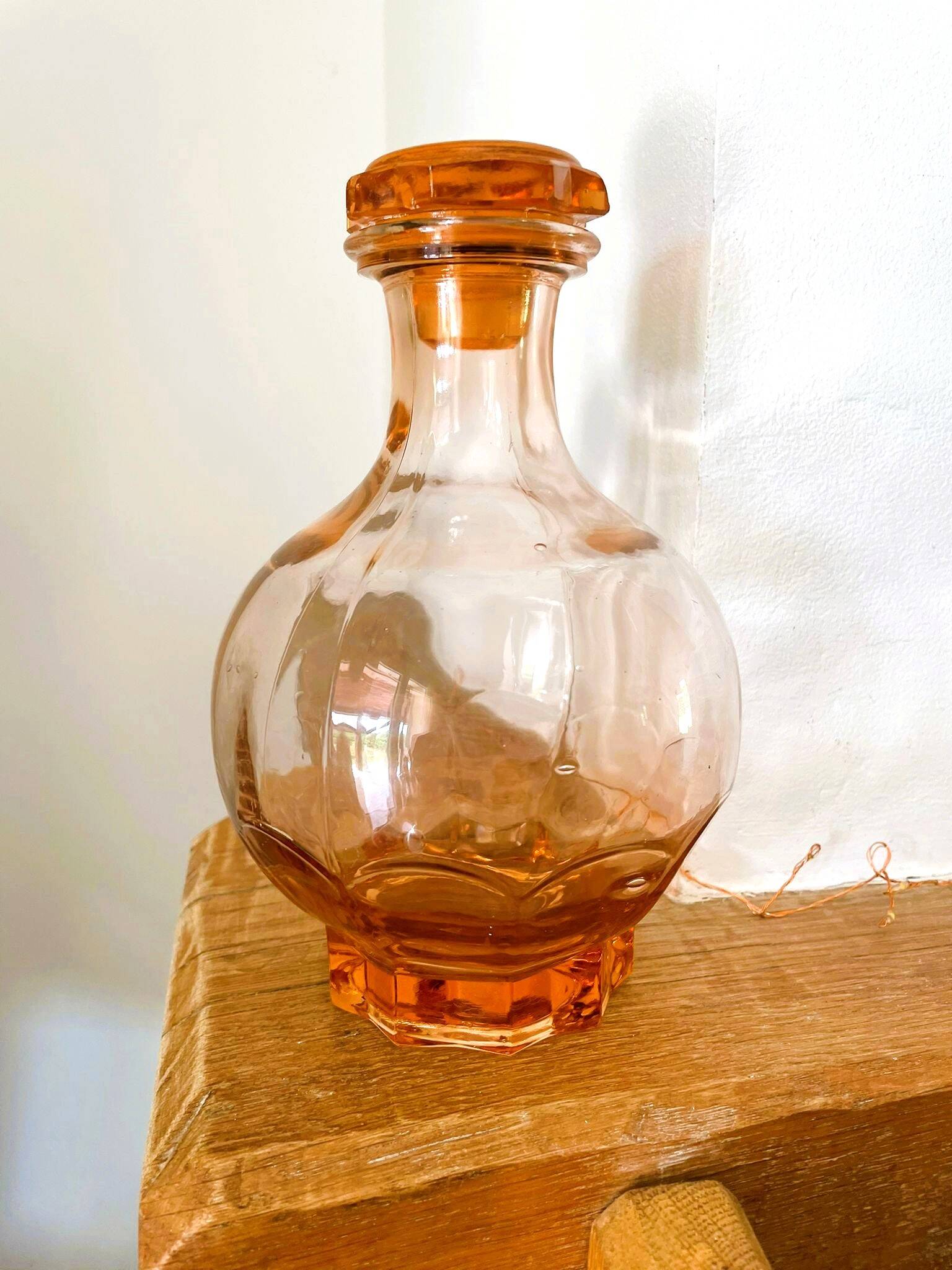 Rosaline glass carafe