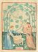 Lithographie vintage la cueillette des fruits
