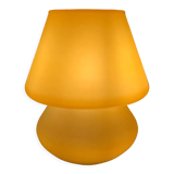 Mushroom lamp polished glass