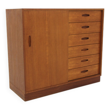 Armoire "Domi Monté" en teck, Nils Jonssons, Suède, 1960