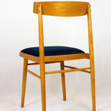 Ash dining chairs from Ton, 1960