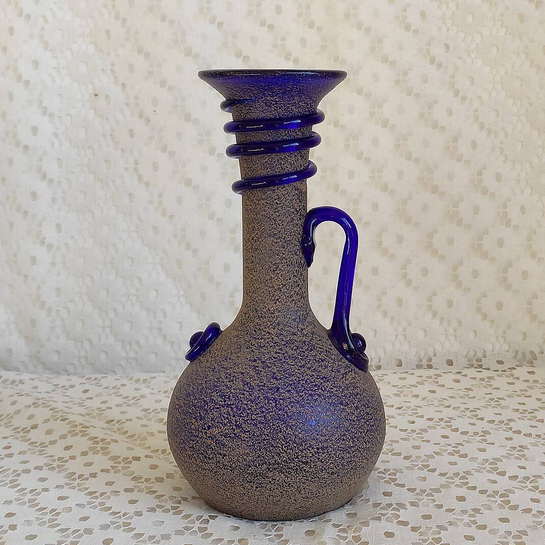 Small glass paste vase