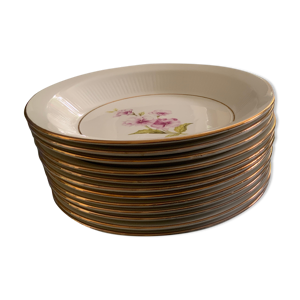Assiettes à soupe Gien collection