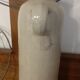 glazed stoneware bottle