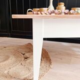 White farmhouse coffee table