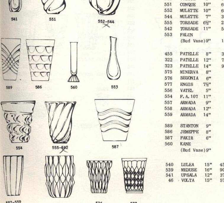 Val Saint Lambert Crystal 'Torsade' Vase in Gradient Apple Green