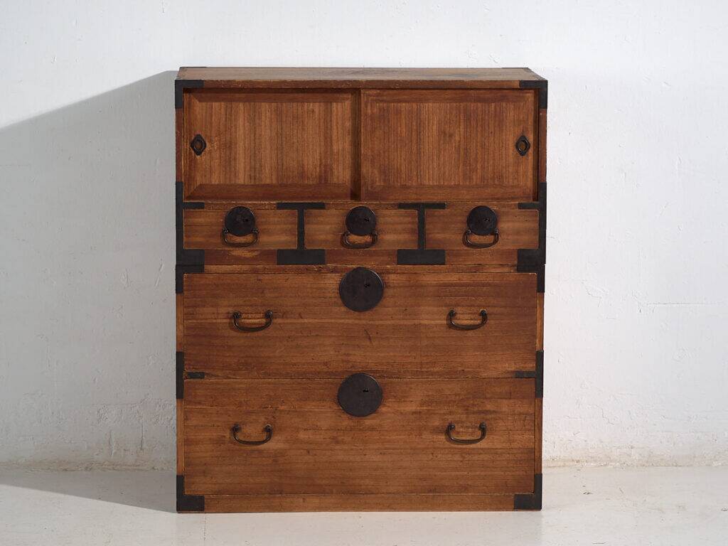 Antique Japanese tansu – Showa period (c.1927) #55