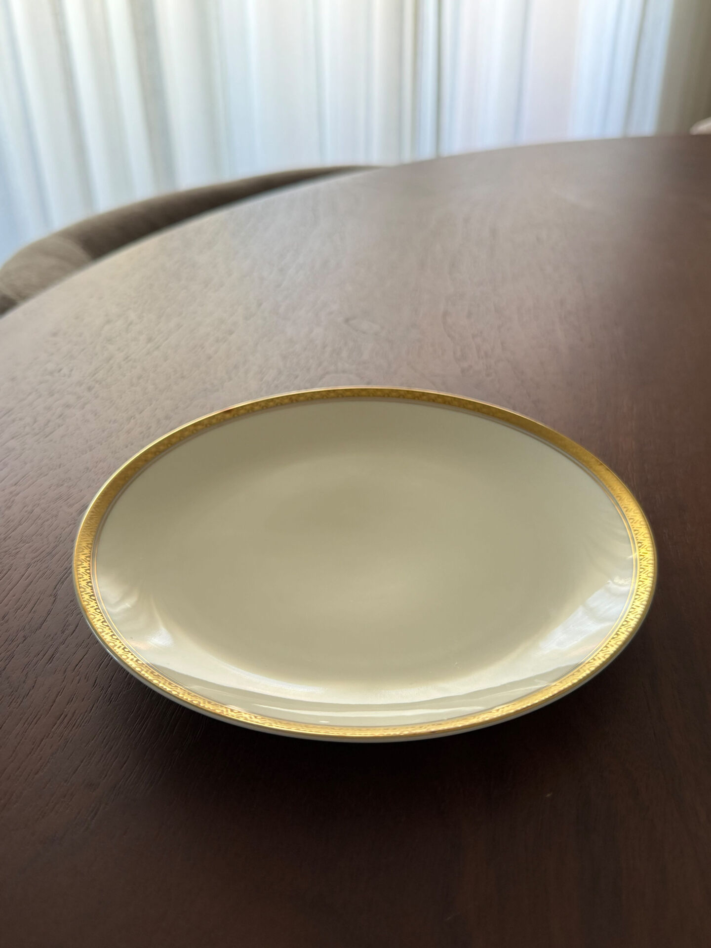 Set of 4 Krautheim for Richard Ginori Porcelain Dessert Plates