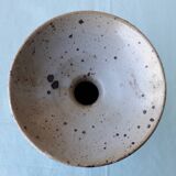 Pyrite stone candlestick