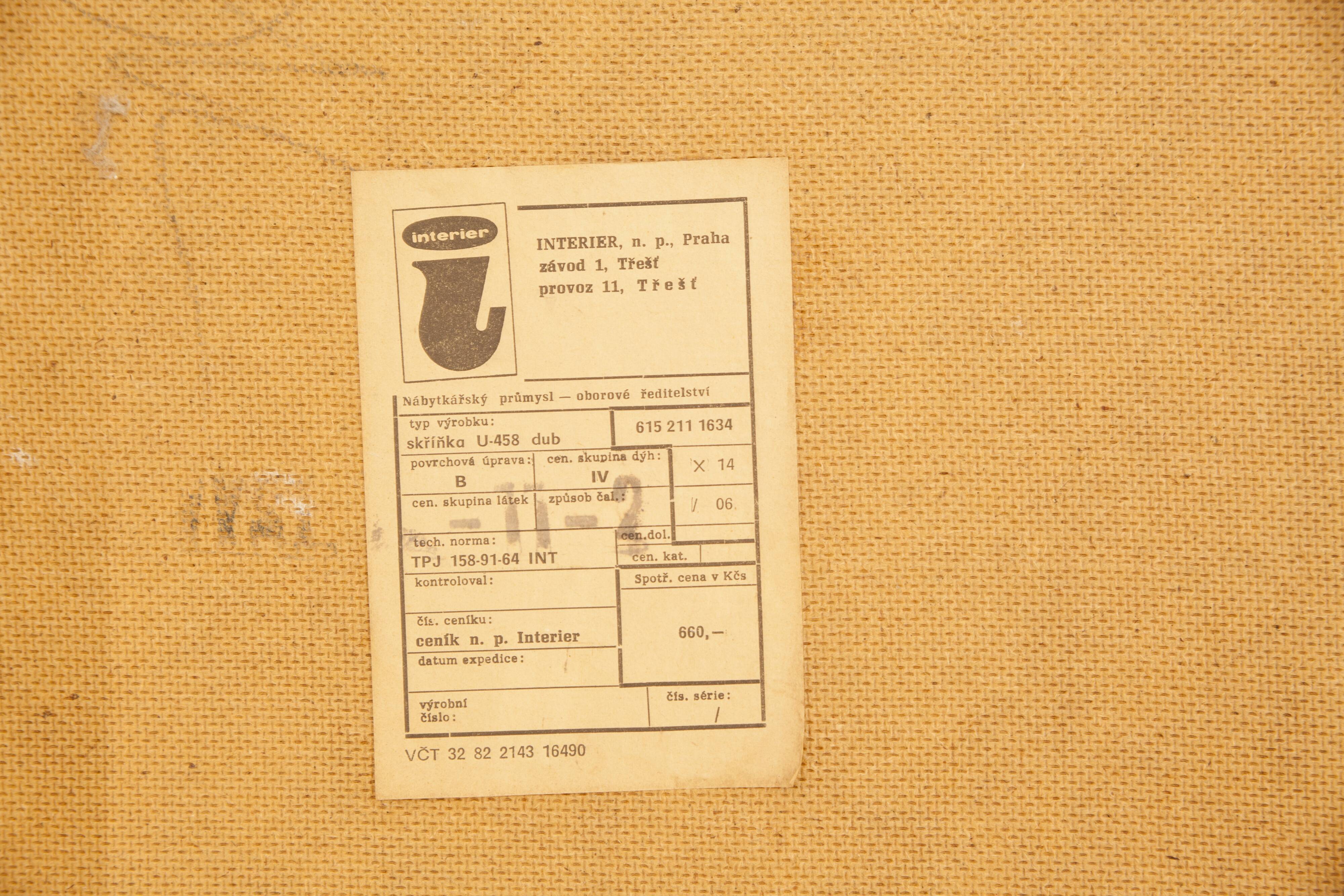 Glass library Jiri Jiroutek Interier Praha 1960