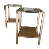 Italian design end tables from the 70s/80s