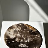 Dish in petrified wood