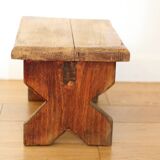 Mini wooden stool/footrest